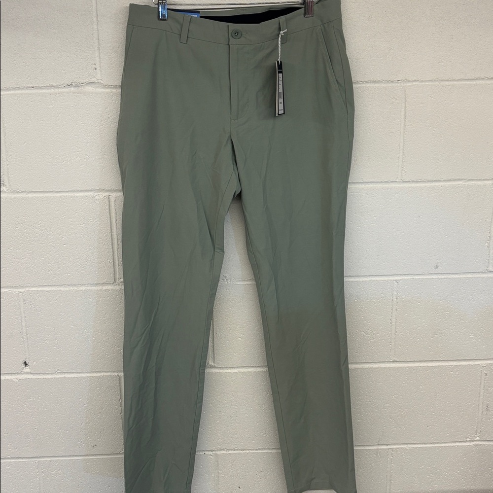 NEW 32x32 Vineyard Vines Performance On-The-Go 5 Pocket Pants sage green trouser